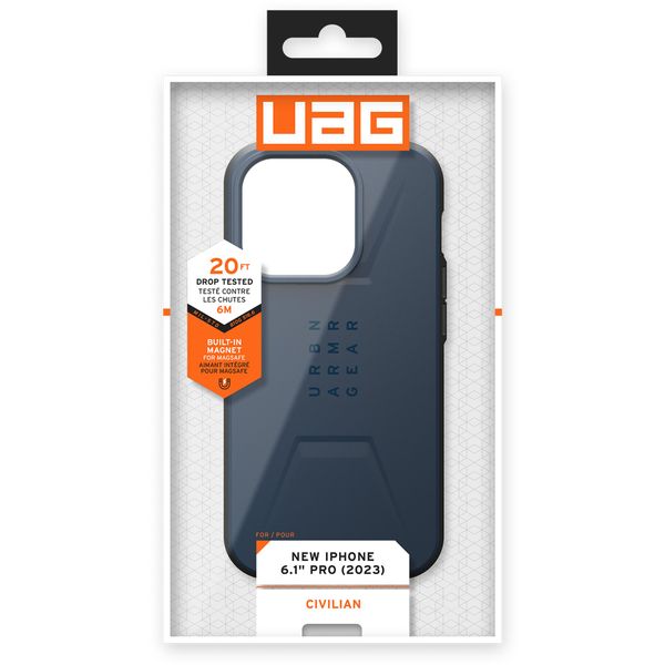 UAG Civilian Backcover MagSafe iPhone 15 Pro - Mallard