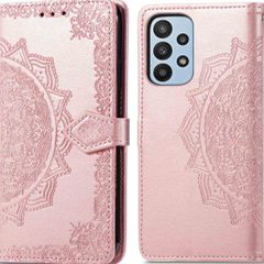 imoshion Mandala Bookcase Samsung Galaxy A23 (5G) - Rosé Goud