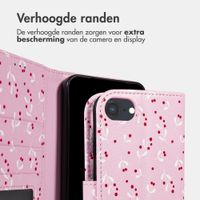 imoshion Design Bookcase Apple iPhone SE (2022 / 2020) / 8 / 7 / 6(s) - Blush Berries