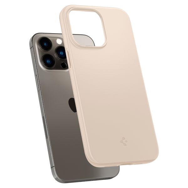 Spigen Thin Fit Backcover iPhone 14 Pro - Beige