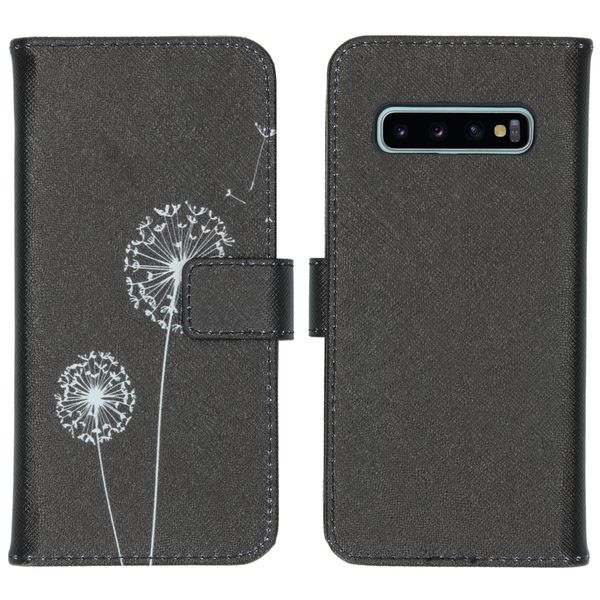 imoshion Design Softcase Bookcase Samsung Galaxy S10 - Dandelion