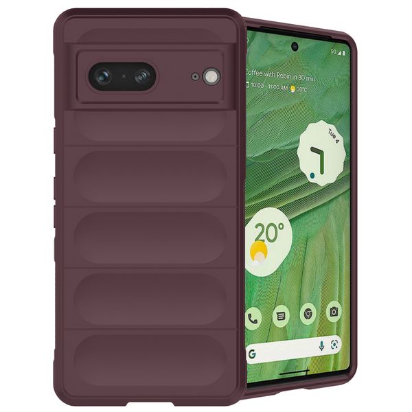 imoshion EasyGrip Backcover Google Pixel 7 - Aubergine