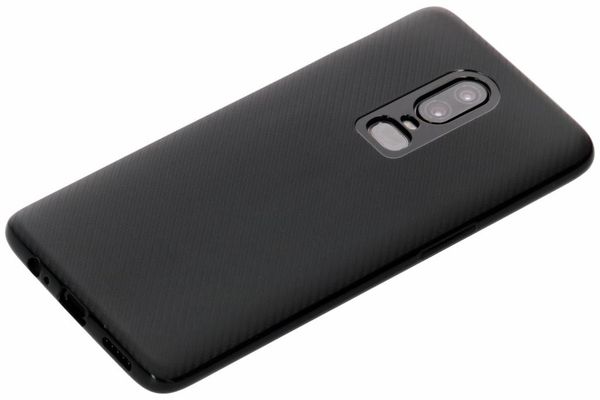 Carbon Softcase Backcover OnePlus 6