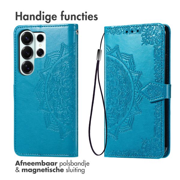 imoshion Mandala Bookcase Samsung Galaxy S26 Ultra - Turquoise