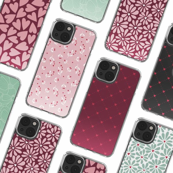 imoshion Design hoesje Apple iPhone 14 - Berries Blush