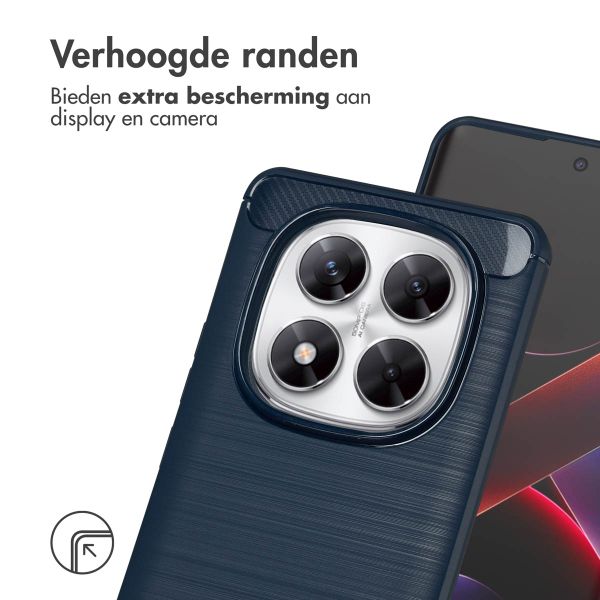 imoshion Brushed Backcover Xiaomi Poco X7 - Donkerblauw