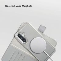 Selencia Olyn Uitneembare Bookcase met MagSafe Samsung Galaxy A36 - Grijs