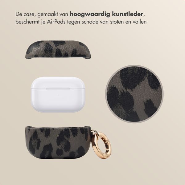 Selencia Sabi Case Apple AirPods Pro 3 - Panterprint - Midnight Black