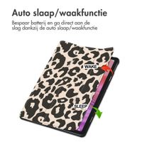 imoshion Design Trifold Bookcase Lenovo Tab (2025) - Leopard