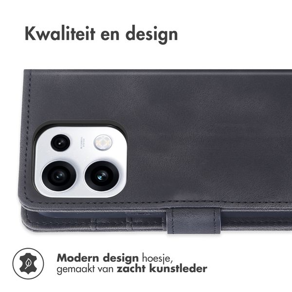 imoshion Bookcase met koord Oppo Reno 16 / 16 Pro - Zwart