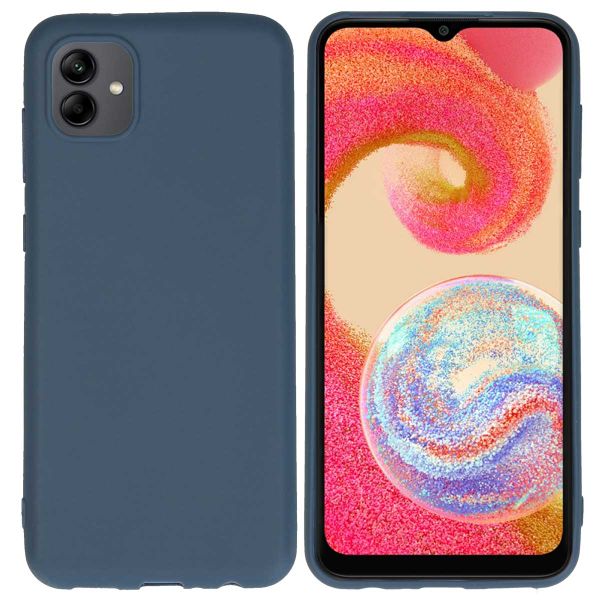 imoshion Color Backcover Samsung Galaxy A04 - Donkerblauw