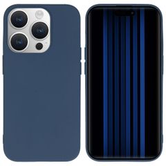 imoshion Color Backcover Apple iPhone 15 Pro - Donkerblauw