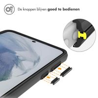 imoshion Rugged Hybrid Case Samsung Galaxy S21 FE - Zwart