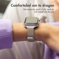 imoshion Slim Milanees bandje Apple Watch Series 1 t/m 9 / SE (38/40/41 mm) | Series 10 (42 mm) - Sterrenlicht