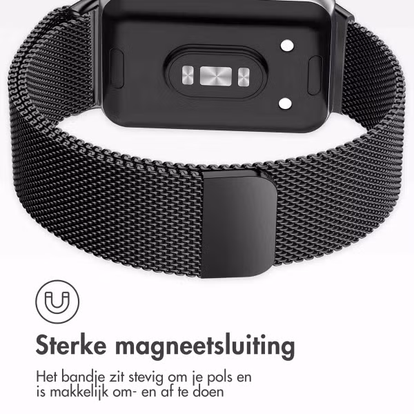 imoshion Milanees magnetisch bandje Samsung Galaxy Fit 3 - Zwart