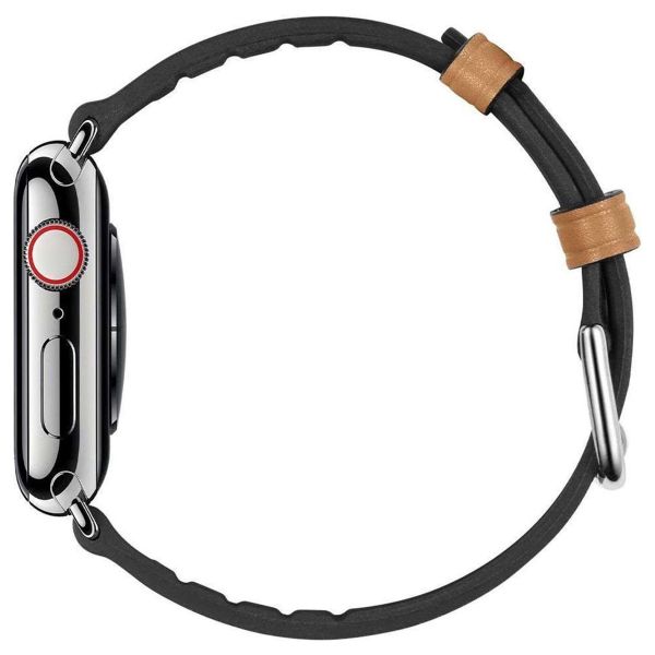 Spigen Retro Fit band Apple Watch Series 1 t/m 9 / SE (38/40/41 mm) | Series 10 / 11 (42 mm) - Bruin