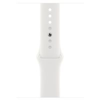 Apple Sport Band Apple Watch Series 1 t/m 11 / SE / Ultra (44/45/46/49 mm) - White
