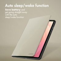 Accezz Classic Tablet Case Samsung Galaxy Tab S11 / S12 Ultra - Greige