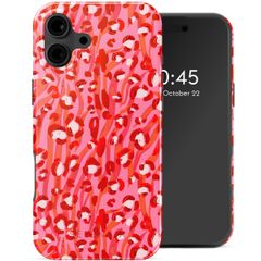 Selencia Vivid Tough Backcover met MagSafe iPhone 16 - Wild Spots Lipstick