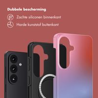 Selencia Vivid Backcover met MagSafe Samsung Galaxy S26 - Gradient Soft Blush