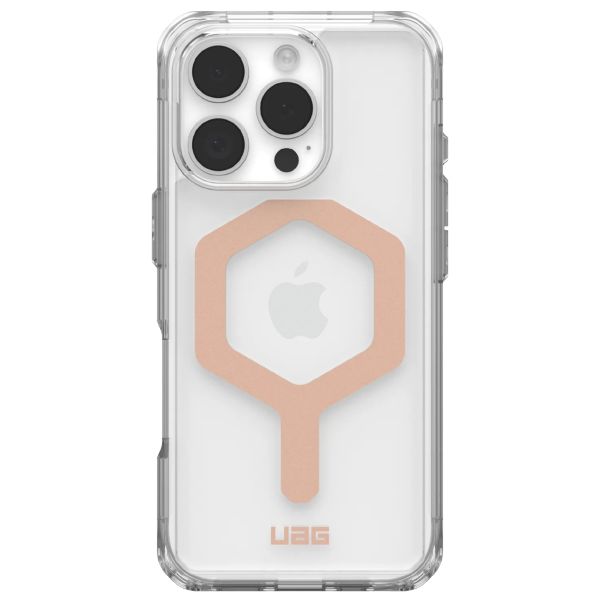 UAG Plyo Backcover MagSafe Apple iPhone 16 Pro - Ice / Rose Gold