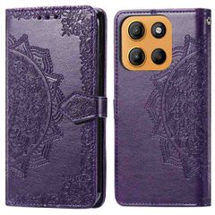 imoshion Mandala Bookcase Motorola Moto G15 / G15 Power - Paars