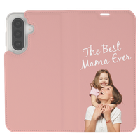 Ontwerp je eigen Compact gel bookcase hoes Samsung Galaxy A27 (5G) - Wit