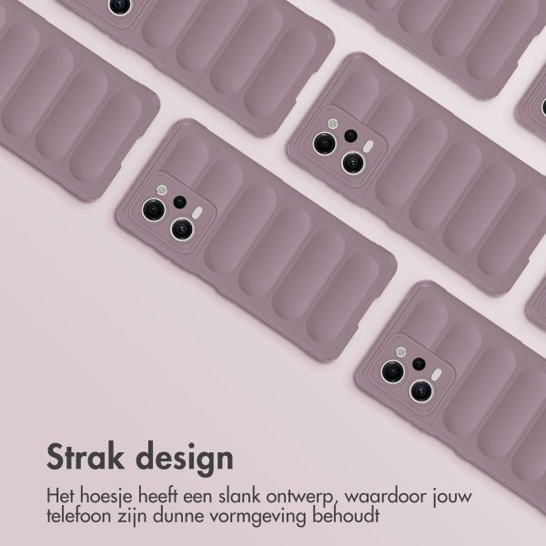 imoshion EasyGrip Backcover Xiaomi Redmi Note 12 Pro (5G) - Paars