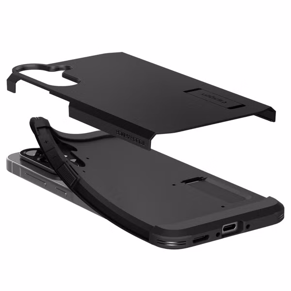 Spigen Tough Armor Backcover Samsung Galaxy A56 - Zwart