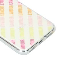 My Jewellery Design Backcover iPhone Xs / X - L'amour Transparent