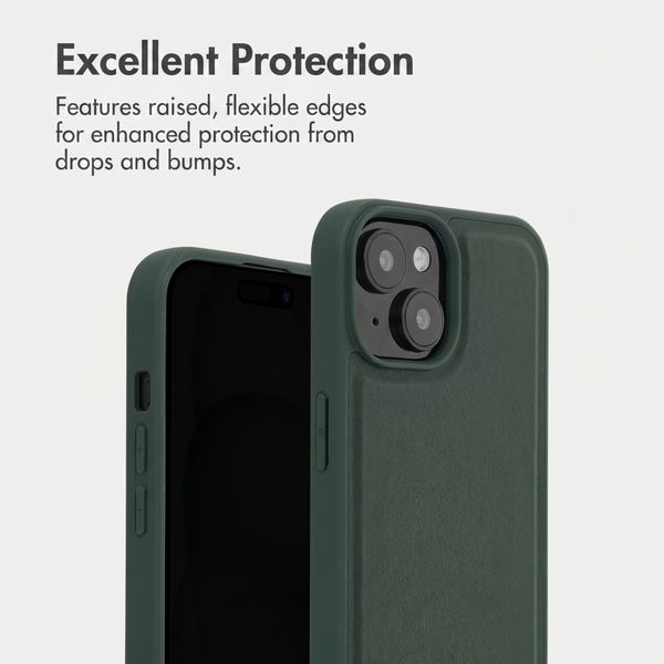 Accezz Edge Back Cover with MagSafe Apple iPhone 15 - Green
