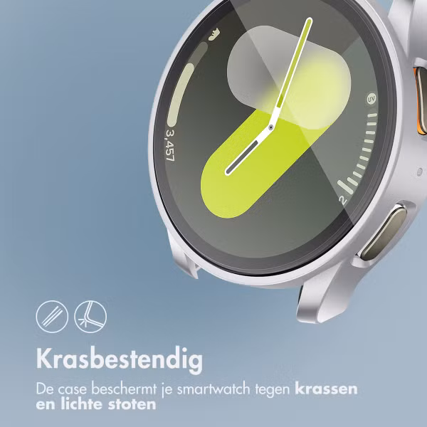 imoshion Full Cover Hardcase Samsung Galaxy Watch 7 - 40 mm - Zilver