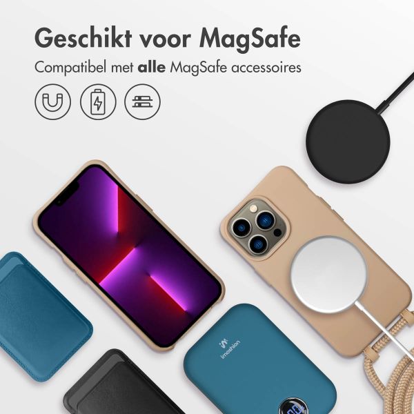 imoshion Color Backcover met afneembaar koord MagSafe Apple iPhone 13 Pro - Nude