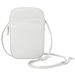 Selencia Telefoontasje Crossbody Sports - Kunstleer - Beige