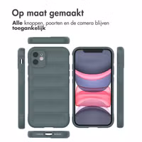 imoshion EasyGrip Backcover Apple iPhone 11 - Donkergroen