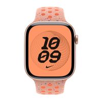Apple Nike Sport Band Apple Watch Series 1 t/m 11 / SE / Ultra (44/45/46/49 mm) - Maat M/L - Alpenglow Pink
