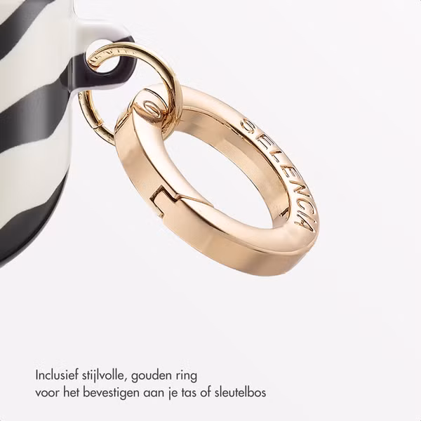 Selencia Vivid Case Apple AirPods Pro - Art Wave Black