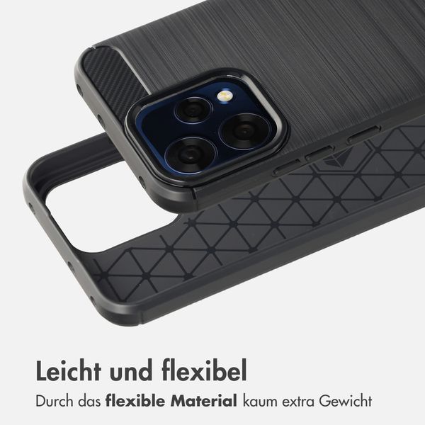 imoshion Brushed Backcover Oppo Reno15 F (5G) - Zwart
