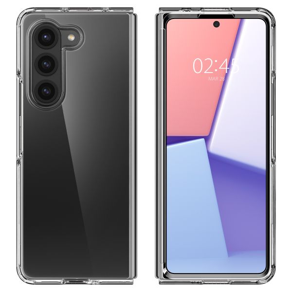 Spigen Ultra Hybrid Backcover Samsung Galaxy Z Fold 5 - Transparant