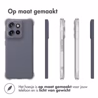 Accezz Clear Backcover Motorola Edge 60 Neo - Transparant