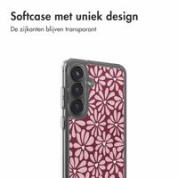 imoshion Design hoesje Samsung Galaxy S25 FE - Bloom Love Blush