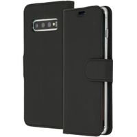 Accezz Wallet Softcase Bookcase Samsung Galaxy S10 - Zwart