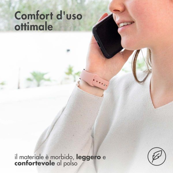 imoshion Siliconen Sport bandje  - Universeel 22 mm aansluiting - Roze