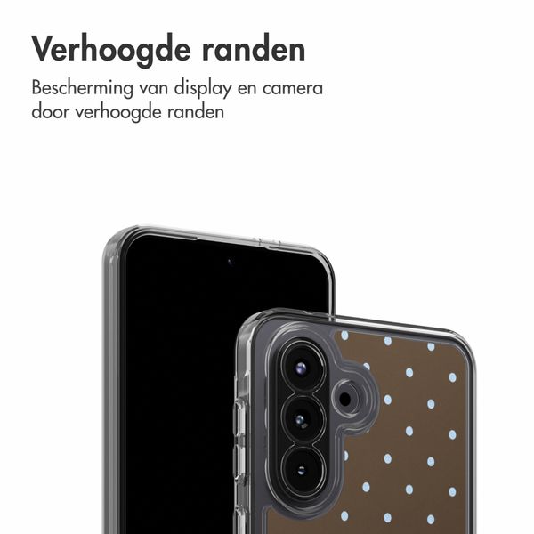 imoshion Design hoesje Samsung Galaxy A37 (5G) - Polka Dot Bruin