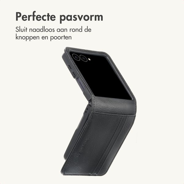 imoshion Luxe Bookcase Samsung Galaxy Z Flip 8 - Zwart