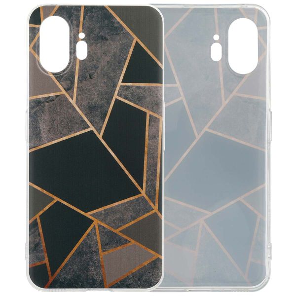 imoshion Design hoesje Nothing Phone (2) - Black Graphic