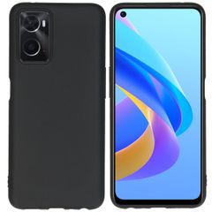 imoshion Color Backcover Oppo A76 (4G) - Zwart