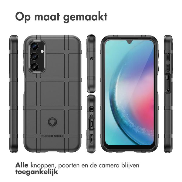 imoshion Rugged Shield Backcover Samsung Galaxy A25 (5G) - Zwart