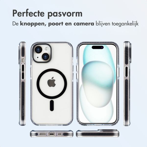 imoshion Combat MagSafe Backcover Apple iPhone 15 - Zwart