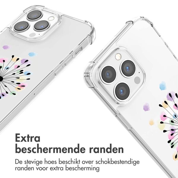 imoshion Design hoesje met koord Apple iPhone 13 Pro - Sandstone Dandelion